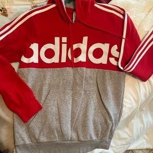 Size M Adidas hooded sweatshirt